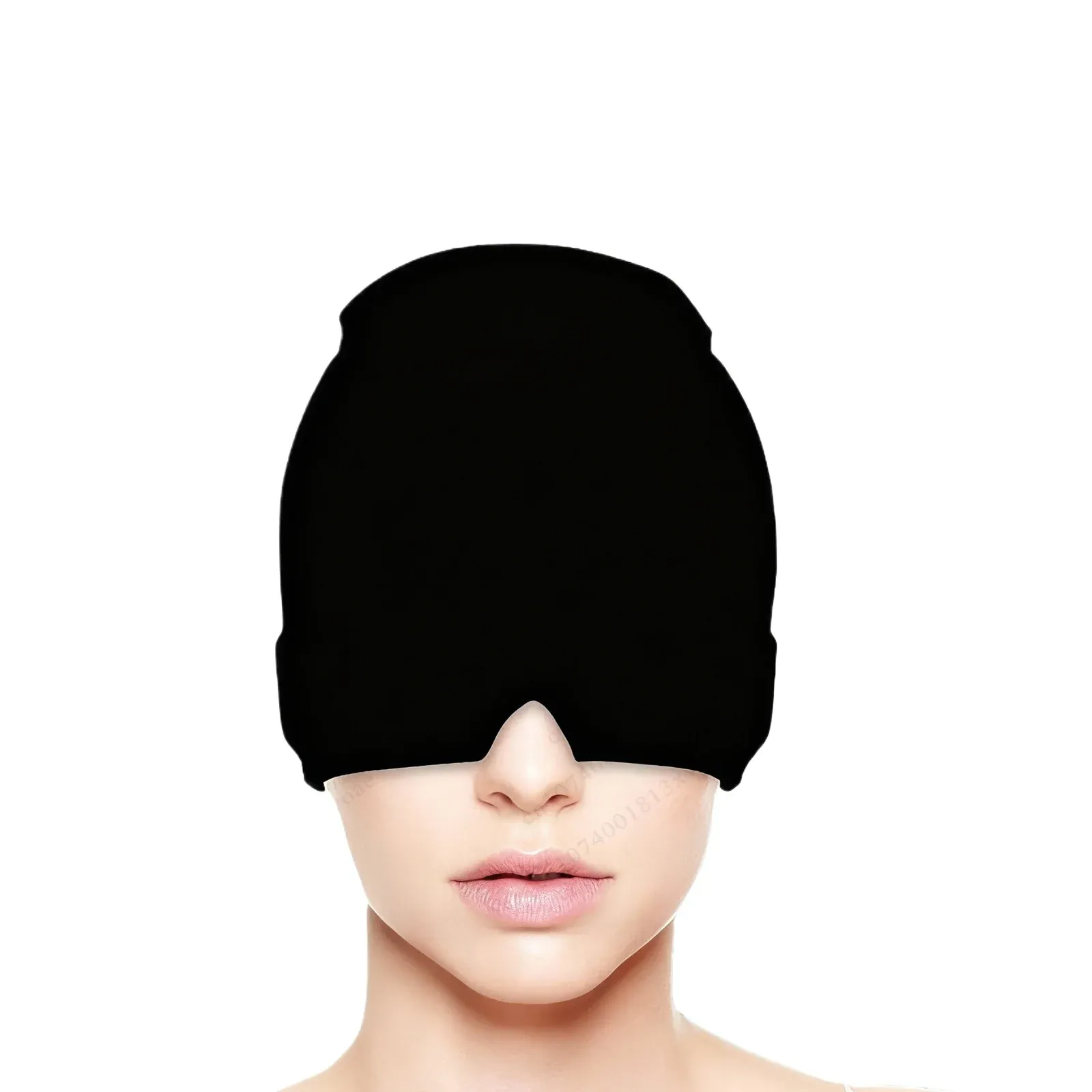 Capuchon réfrigérant en gel pour soulagement des migraines 11