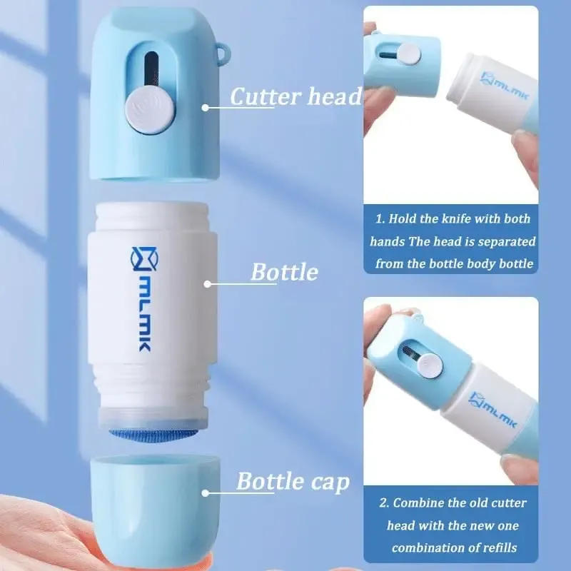 Couteau de déballage intégré au produit