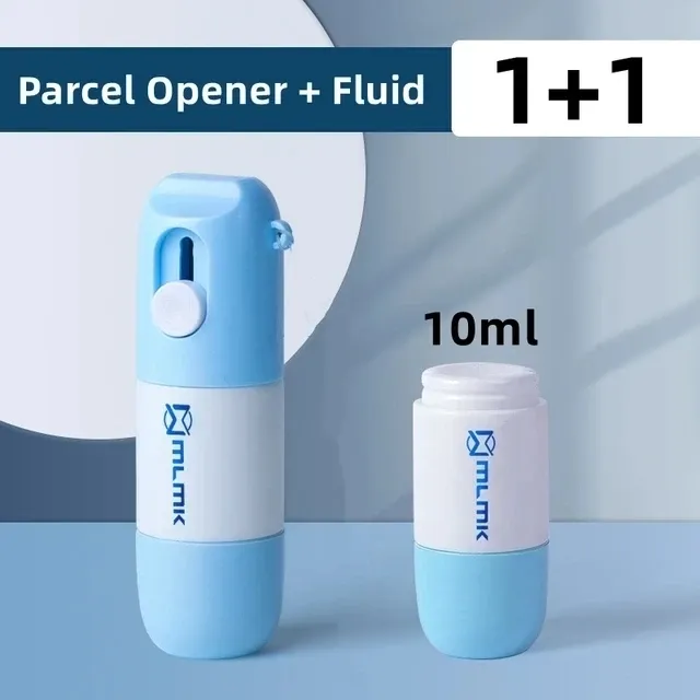 Fluide correcteur pour papier thermique avec couteau de déballage, portable et durable 11