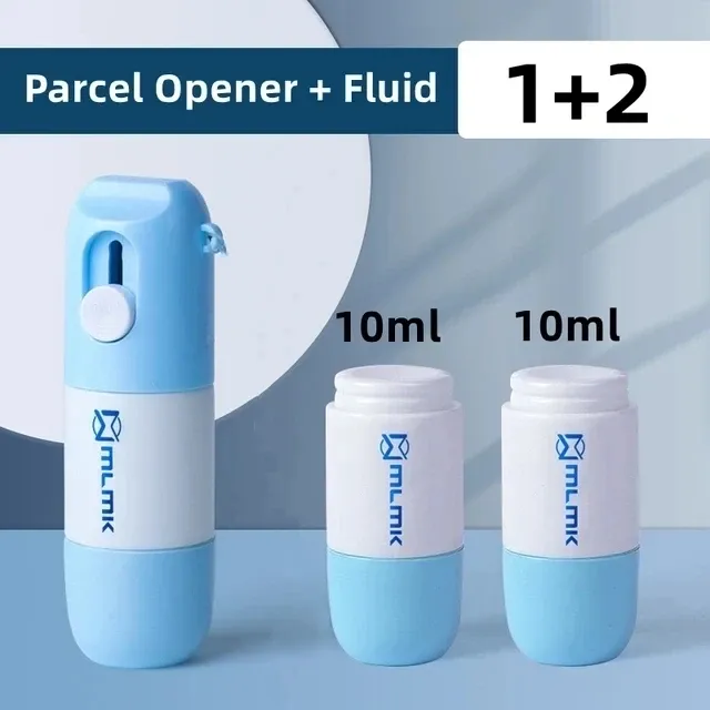 Fluide correcteur pour papier thermique avec couteau de déballage, portable et durable 9