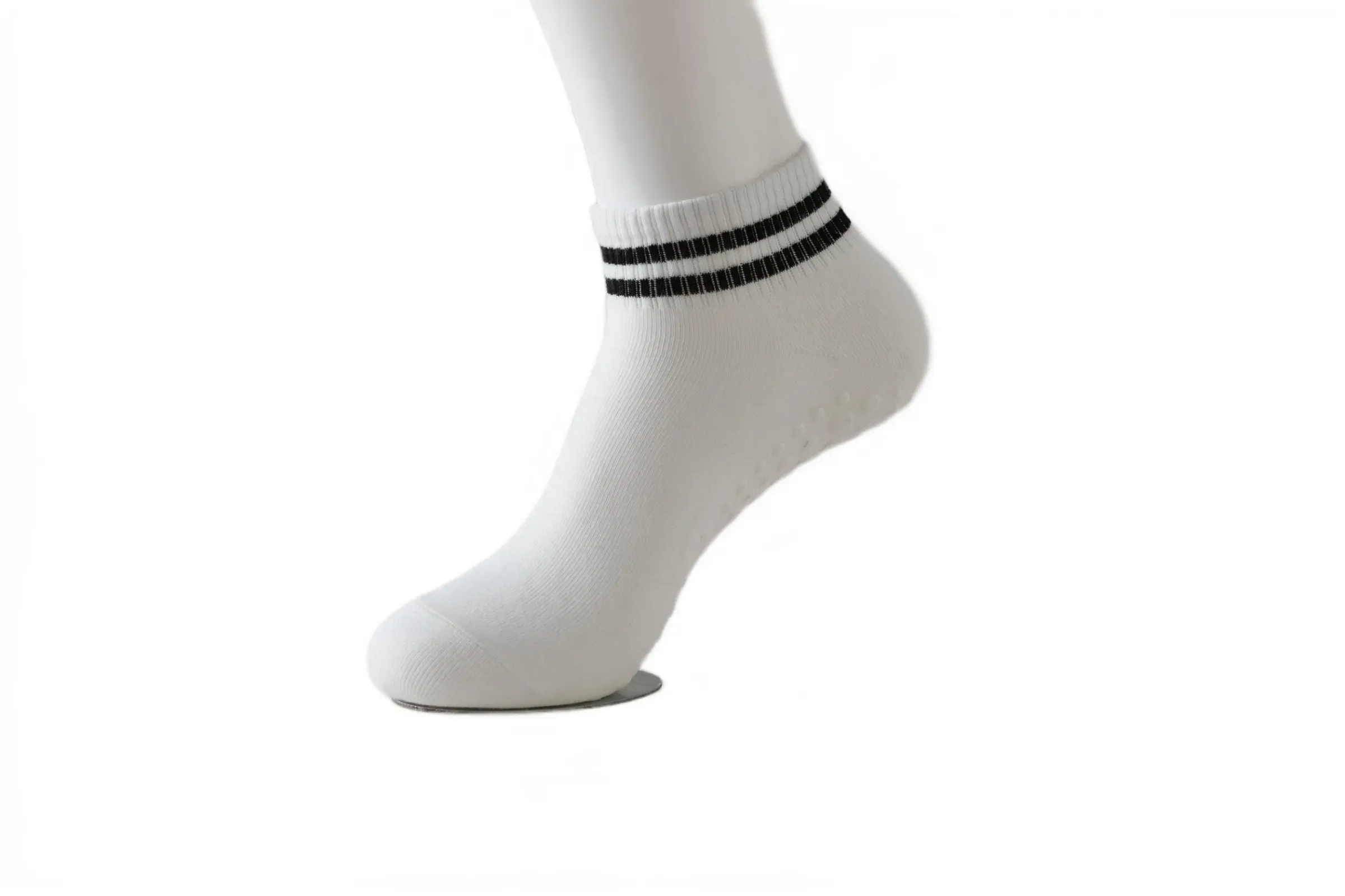 Chaussettes antidérapantes pour femme à double bande, pour yoga, pilates, ballet et entraînement 8