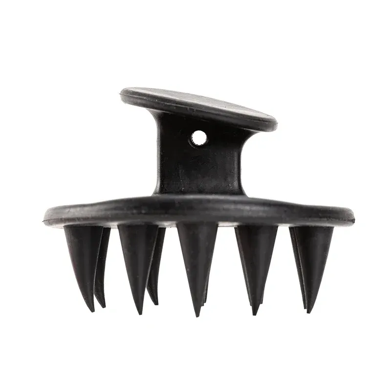 Brosse à cheveux en silicone avec masseur de cuir chevelu, épurateur exfoliant pour shampoing, 1 pièce 9