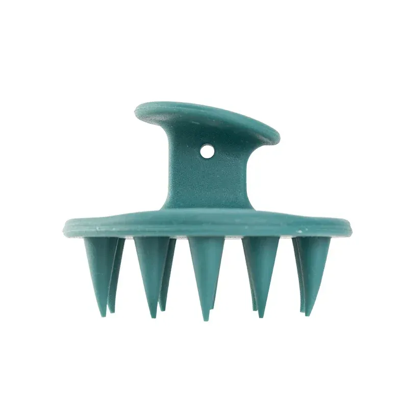 Brosse à cheveux en silicone avec masseur de cuir chevelu, épurateur exfoliant pour shampoing, 1 pièce 10
