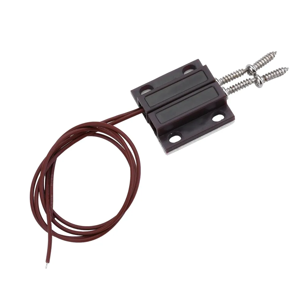 Détecteur filaire de porte-fenêtre MC 38, contact magnétique NF/NO pour système d'alarme domestique 6