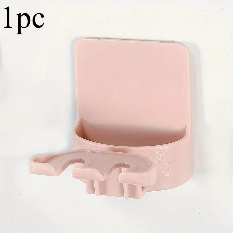 Support mural pour brosse à dents sans perçage, facile à installer – Rangement pratique pour brosses à dents et dentifrice 2
