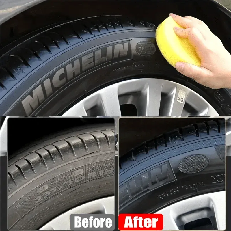 Pâte de revêtement noire pour la réparation du plastique et du caoutchouc - Cire réparatrice pour l'intérieur des pneus General Motors 4