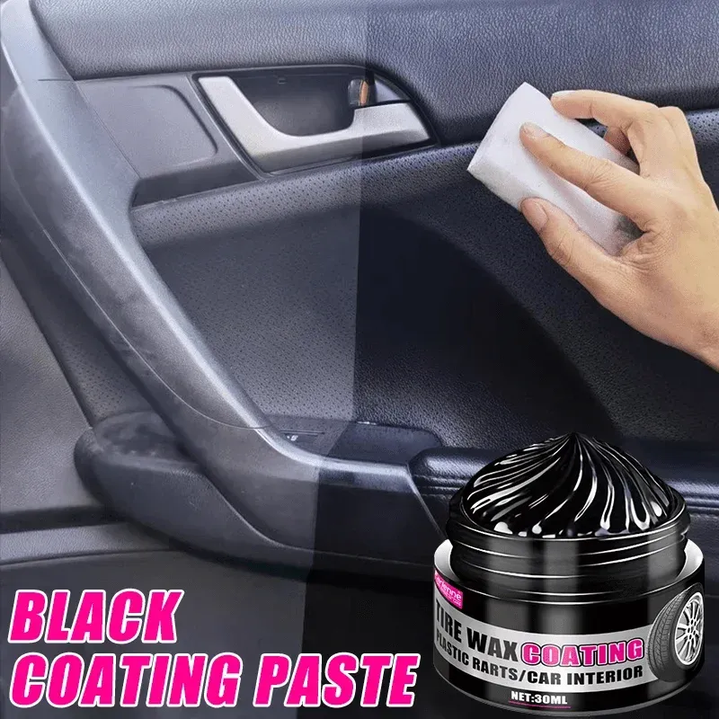 Pâte de revêtement noire pour réparation automobile, vue 1