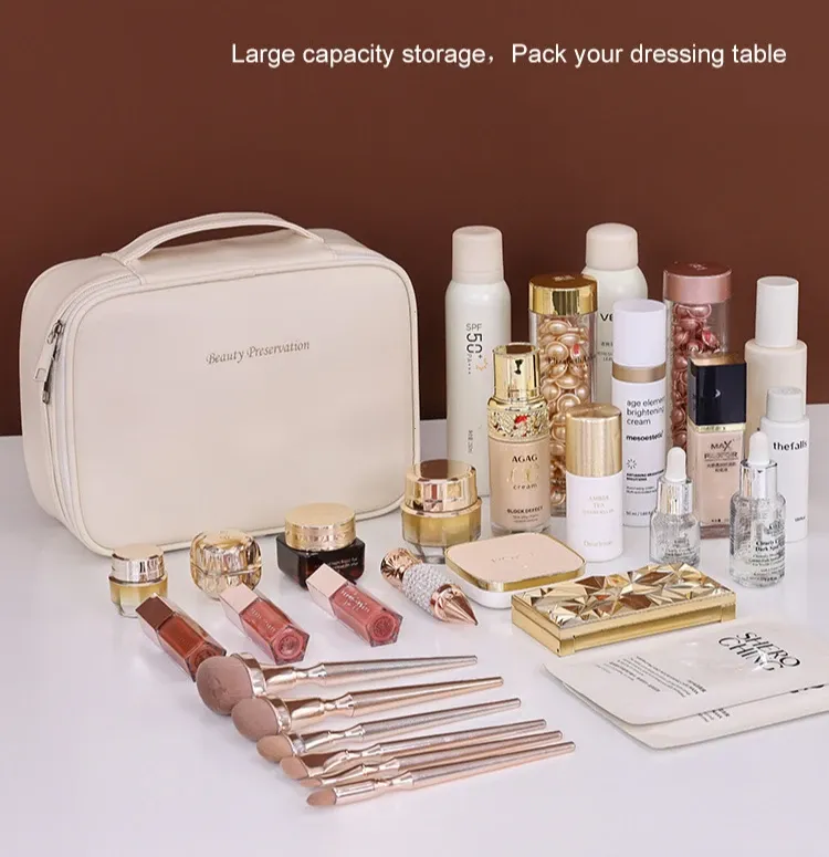 Sac de rangement portable en situation