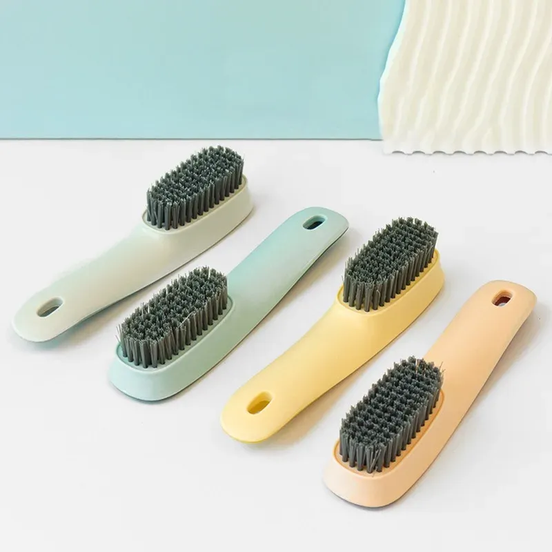 Brosse multifonction en plastique pour livres et chaussures, outil de nettoyage professionnel, accessoire ménager 3