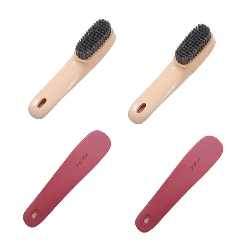 Brosse multifonction en plastique pour livres et chaussures, outil de nettoyage professionnel, accessoire ménager 8