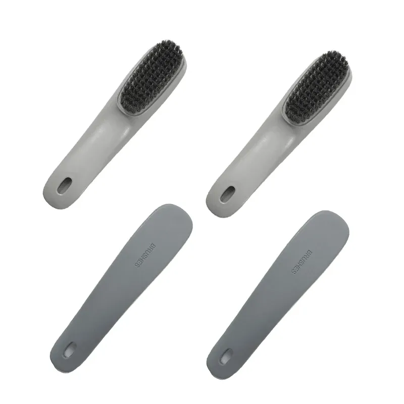 Brosse multifonction en plastique pour livres et chaussures, outil de nettoyage professionnel, accessoire ménager 10