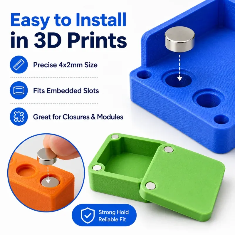 Kit d'outils d'impression 3D avec aimants néodyme