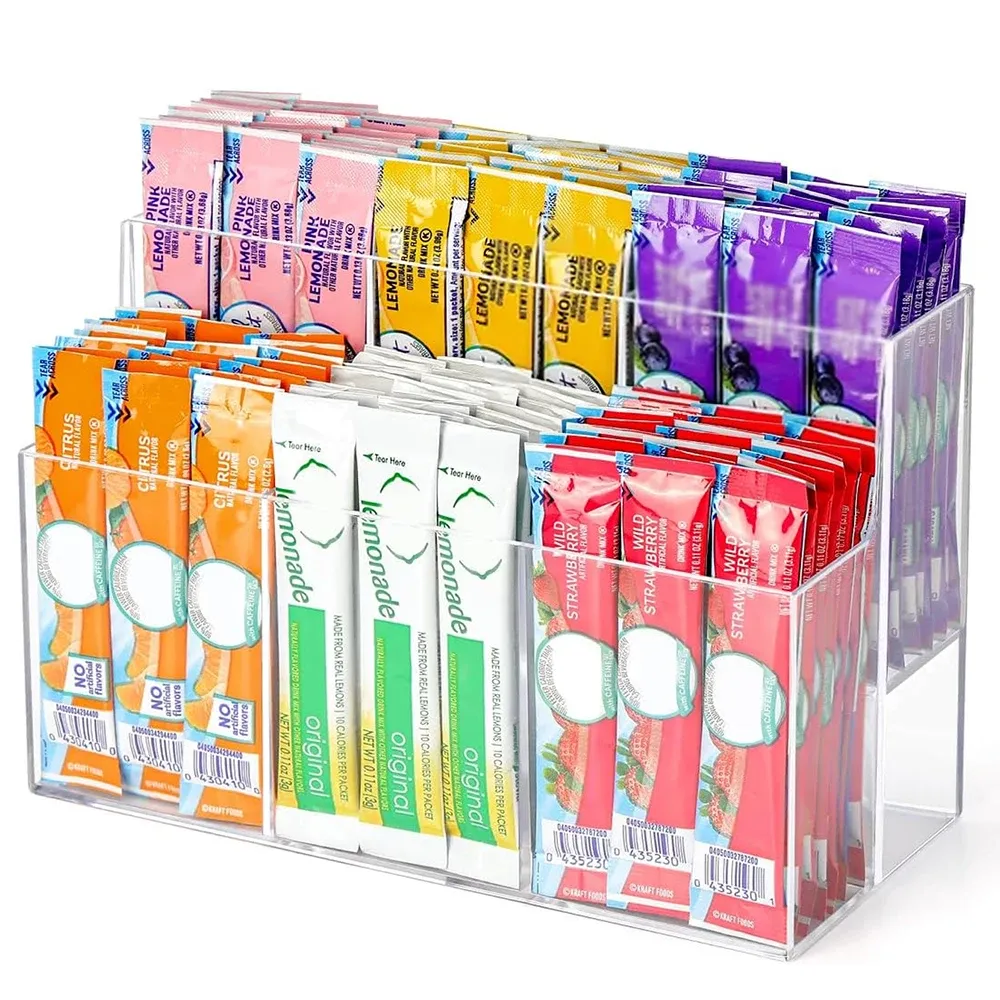 Organisateur de bureau en acrylique en situation dans un intérieur