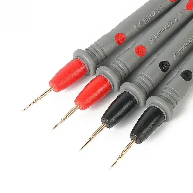 Paire de fils de test universels à pointe fine pour multimètre numérique, 20 A / 1000 V 2