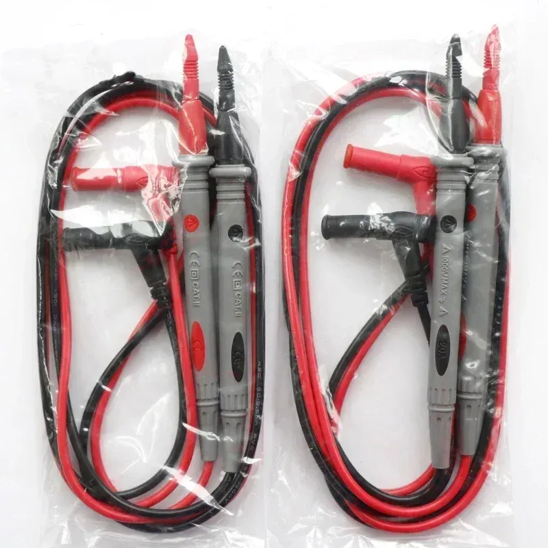 Paire de fils de test universels à pointe fine pour multimètre numérique, 20 A / 1000 V - Image 1