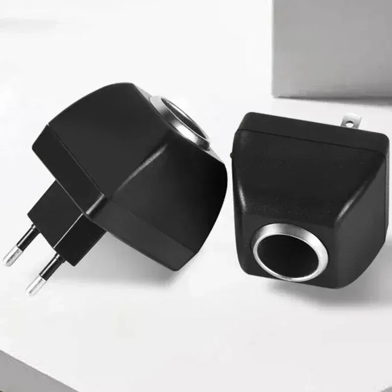 Adaptateur secteur 220 V AC vers 12 V DC avec prise allume-cigare, fiche UE 5