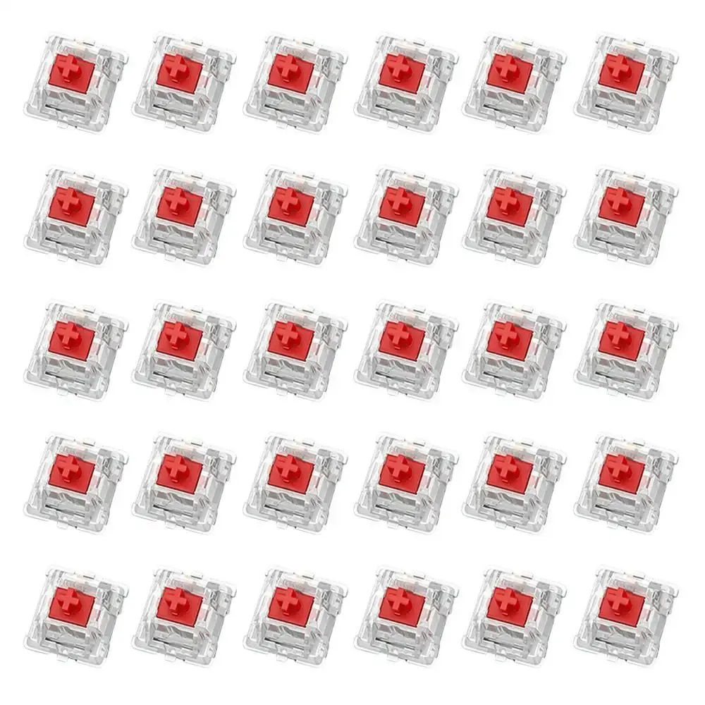 Vue détaillée des commutateurs de clavier
