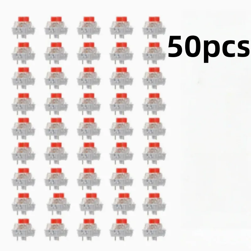 Interrupteurs tactiles à 3 broches pour clavier, lot de 20, 50 ou 100 pièces, pièces de rechange universelles en plastique 9