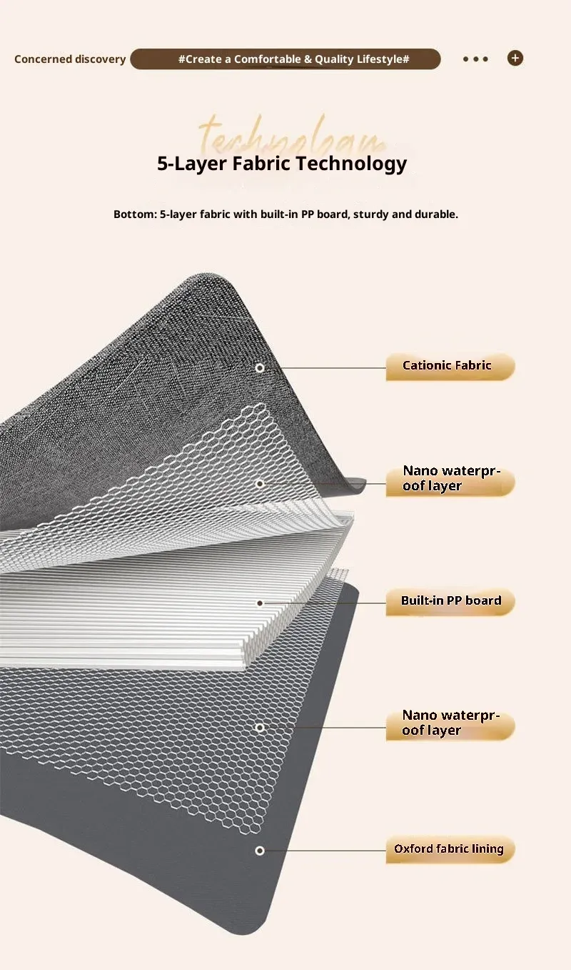 Rangement de vêtements pliable