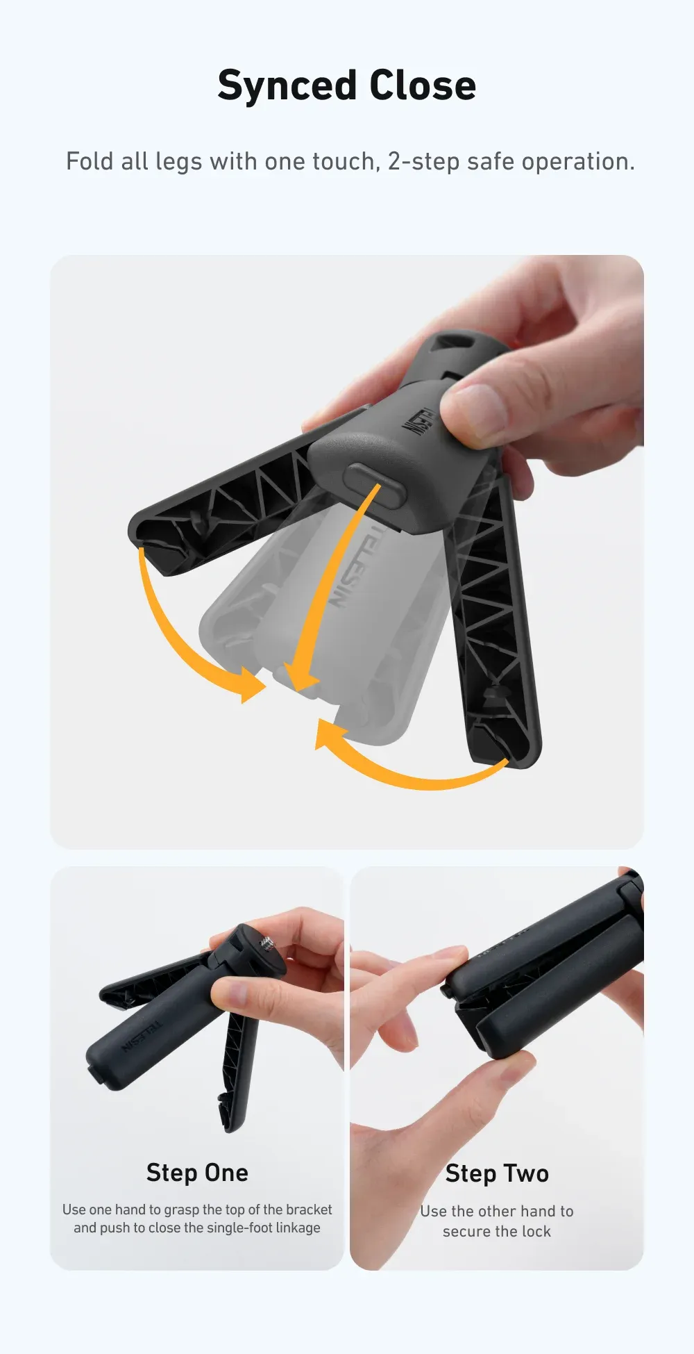 Stabilité du TELESIN Mini sur une surface de bureau