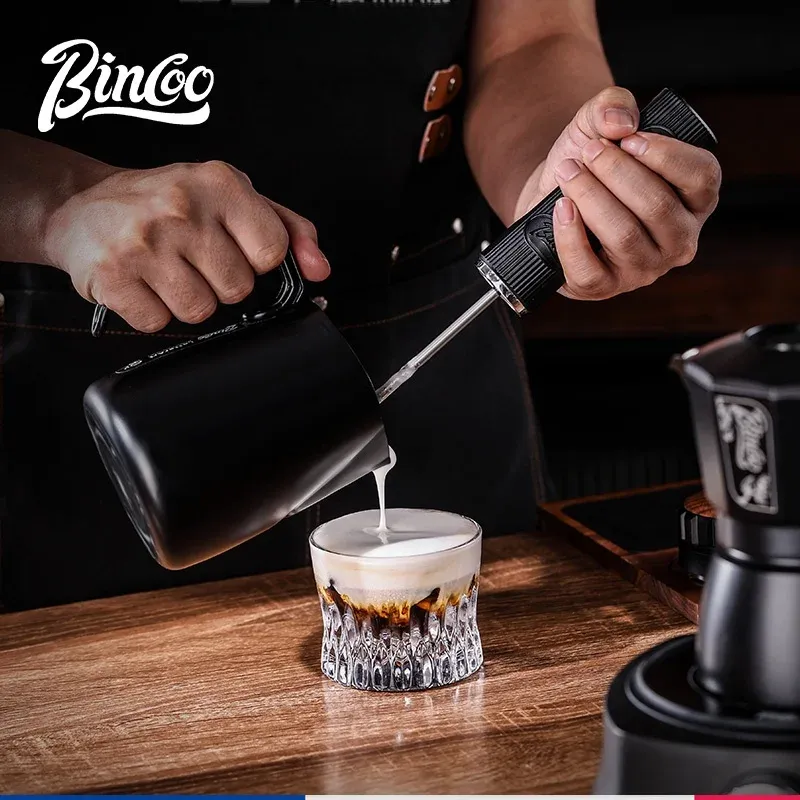 Mousseur à lait électrique rechargeable Bincoo, portatif, pour café et expresso 3