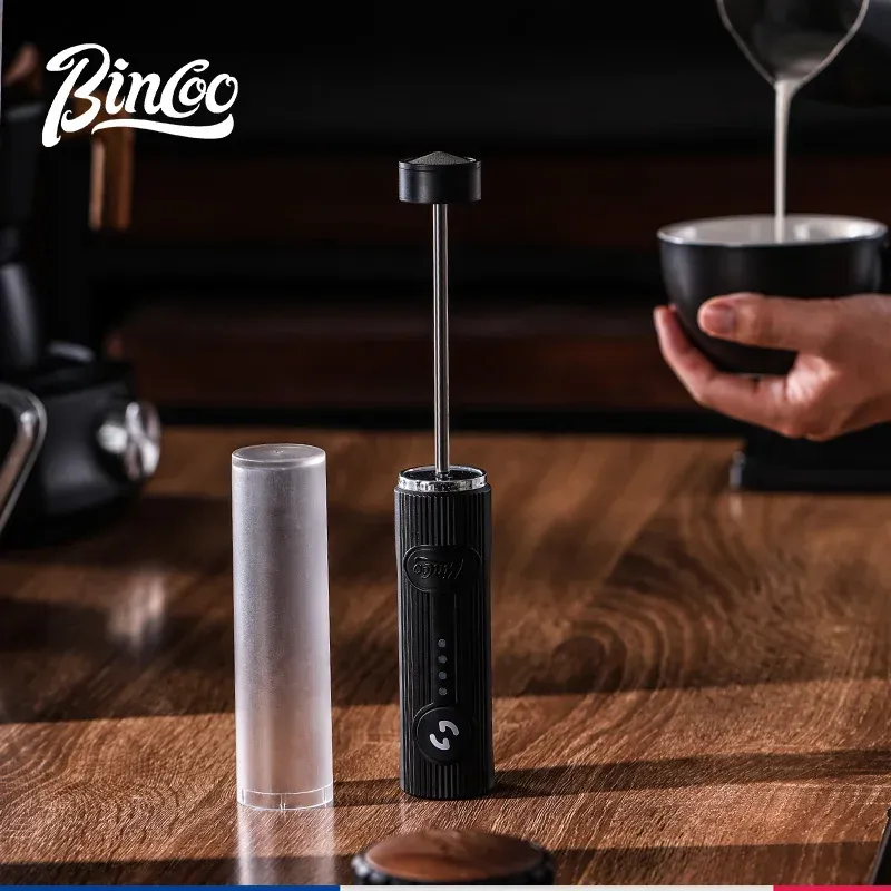 Mousseur à lait électrique rechargeable Bincoo, portatif, pour café et expresso 6