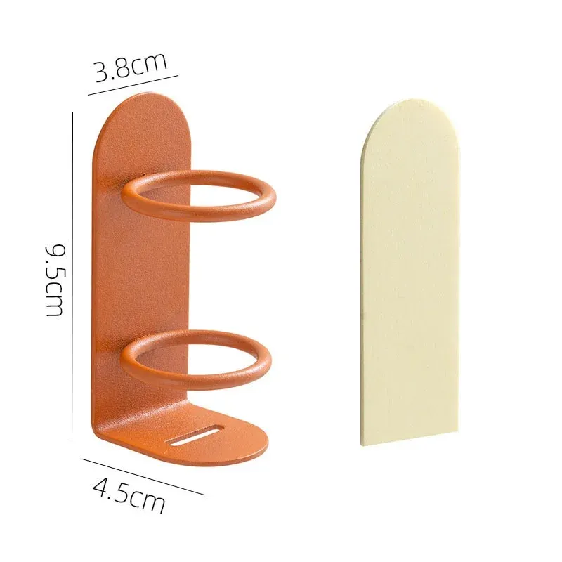 Support mural pour brosse à dents électrique sans perçage, étagère de rangement pour salle de bains 8