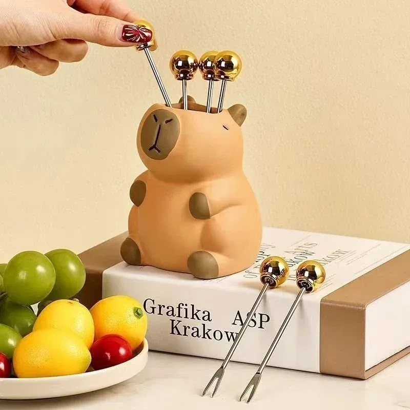 Porte-stylos Capybara détail du design