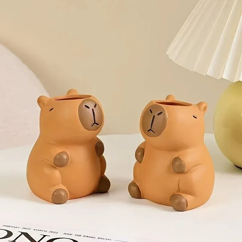Porte-stylos Capybara décoration de bureau