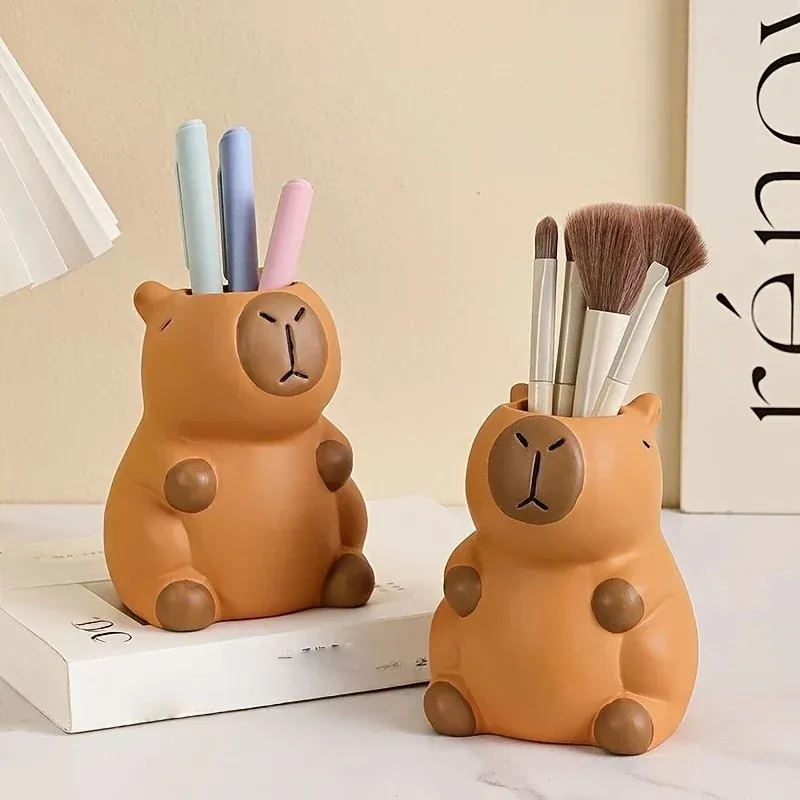 Porte-stylos Capybara en situation