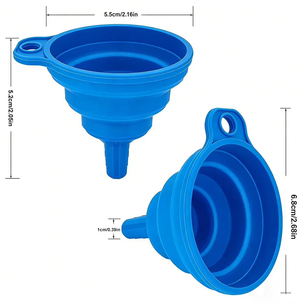 Entonnoir pliable pour le remplissage de bouteilles