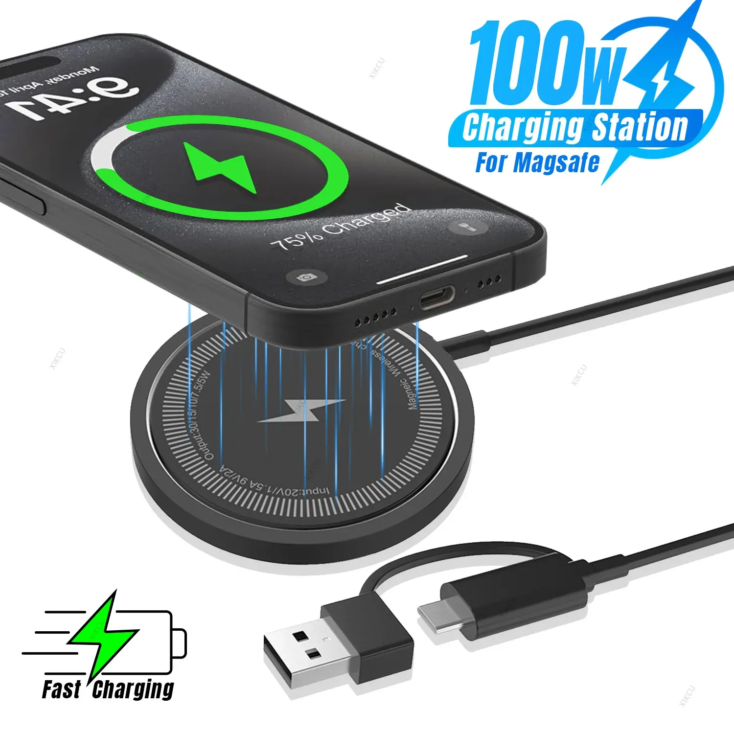 Chargeur sans fil magnétique VIKEFON