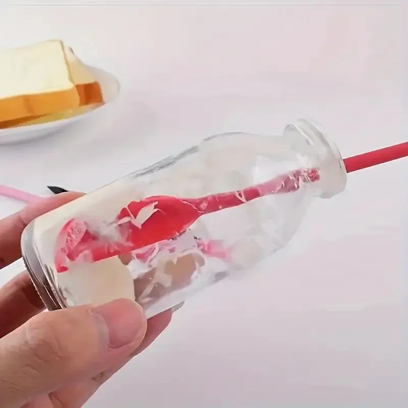 Spatules en silicone pour bocaux et bouteilles