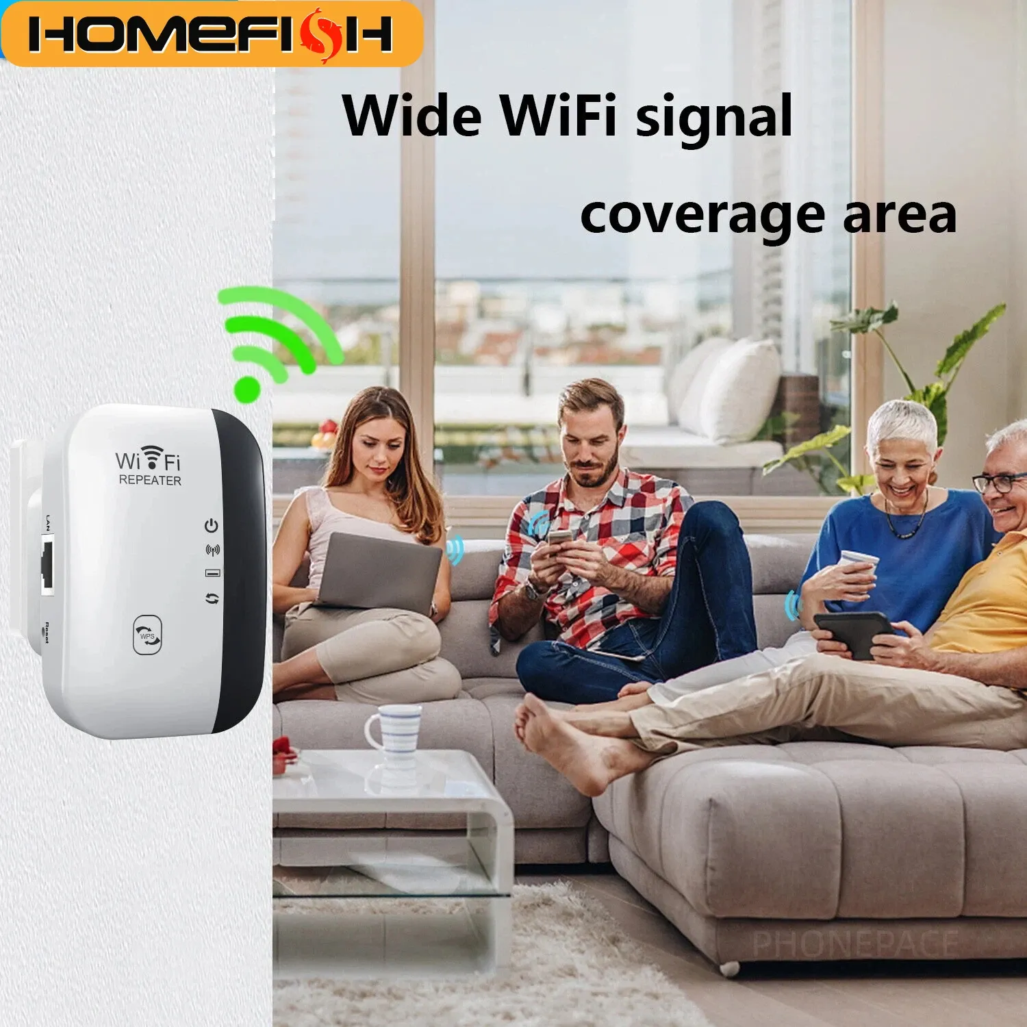 Répéteur Wi-Fi sans fil