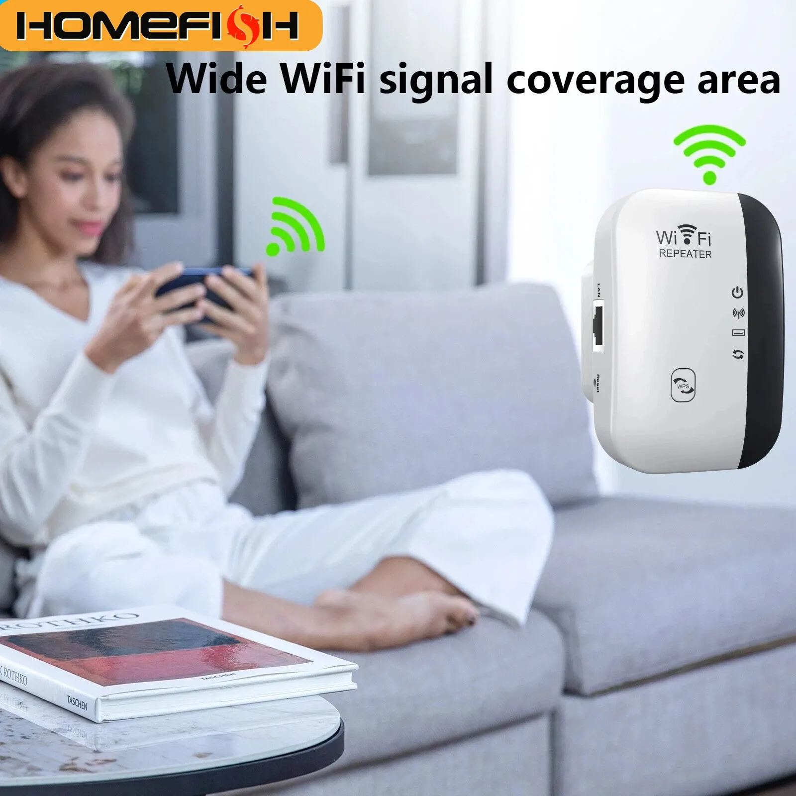 Répéteur Wi-Fi et couverture du signal