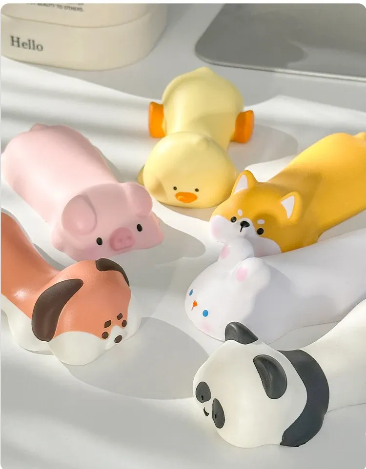 Repose-poignet animal, variante de motif