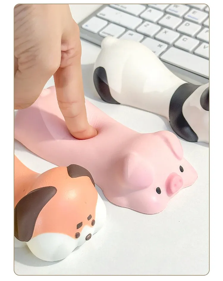 Repose-poignet animal, appui confortable pour le poignet