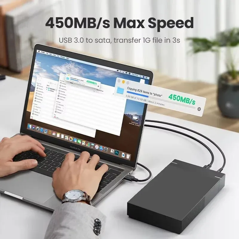 Transfert rapide USB 3.0 vers SATA