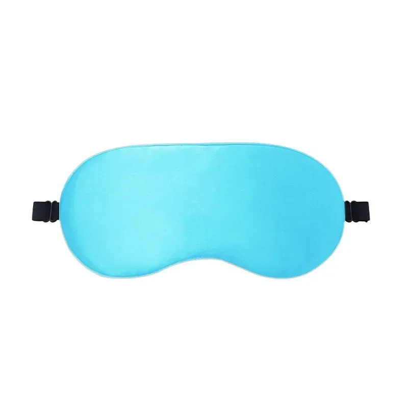 Masque de sommeil en soie douce, 100 % occultant, sans pression oculaire, sangle réglable 13