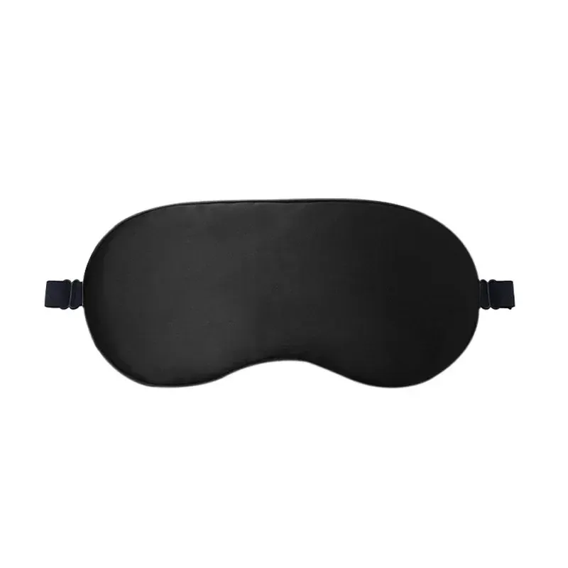 Masque de sommeil en soie douce, 100 % occultant, sans pression oculaire, sangle réglable 16