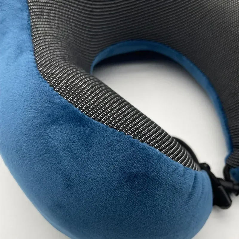 Oreiller cervical en mousse à mémoire de forme en U, oreiller de voyage doux et confortable 5