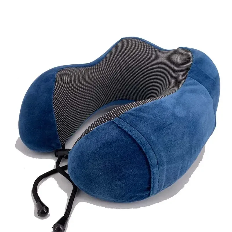 Oreiller cervical en mousse à mémoire de forme en U, oreiller de voyage doux et confortable 8