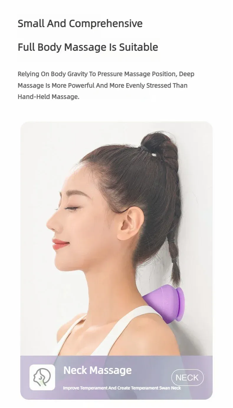 Vue de la balle de massage sous un autre angle