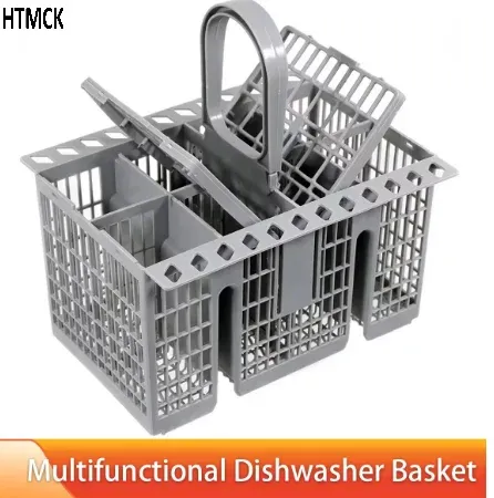 Panier à couverts amovible pour lave-vaisselle, organisateur de rangement pour fourchettes et cuillères - Image 1