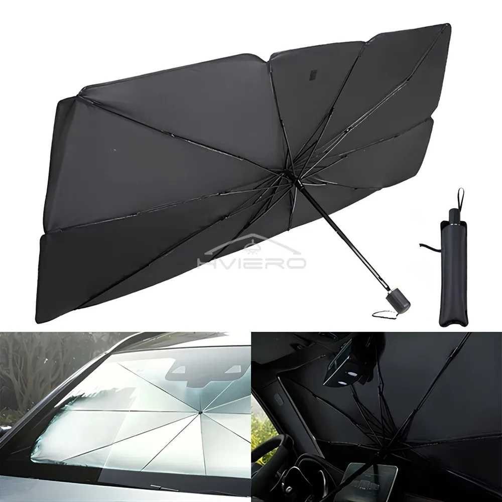 Pare-soleil pliable pour pare-brise de voiture 2