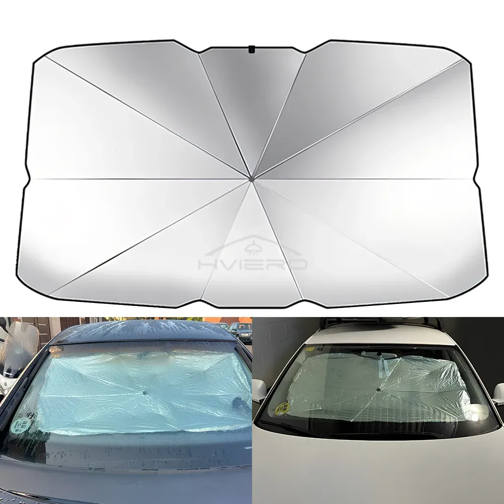 Détail du pare-soleil pliable
