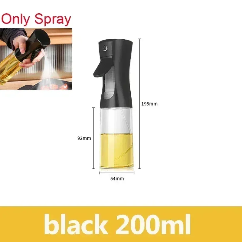 Bouteille vaporisatrice d'huile 2 en 1 en plastique, 500 ml 22