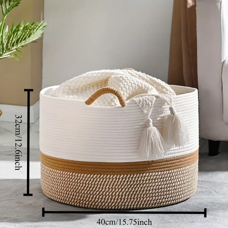 Panier tressé en situation de vie quotidienne