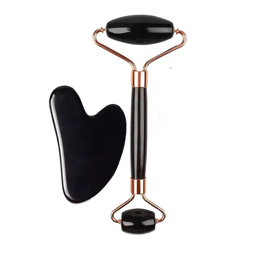 Ensemble de rouleaux de glace pour le visage 1, 2 ou 3 pièces, outils de massage GuaSha et contour du visage pour le soin de la peau 3