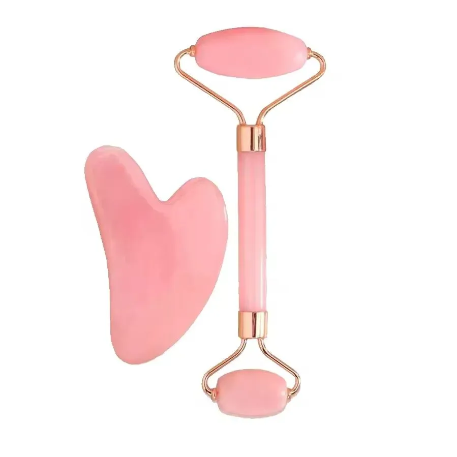 Rouleau de massage facial en contexte de soin